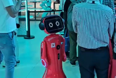 Timo AI Service Robot が国際展示会で世界中の注目を集める
